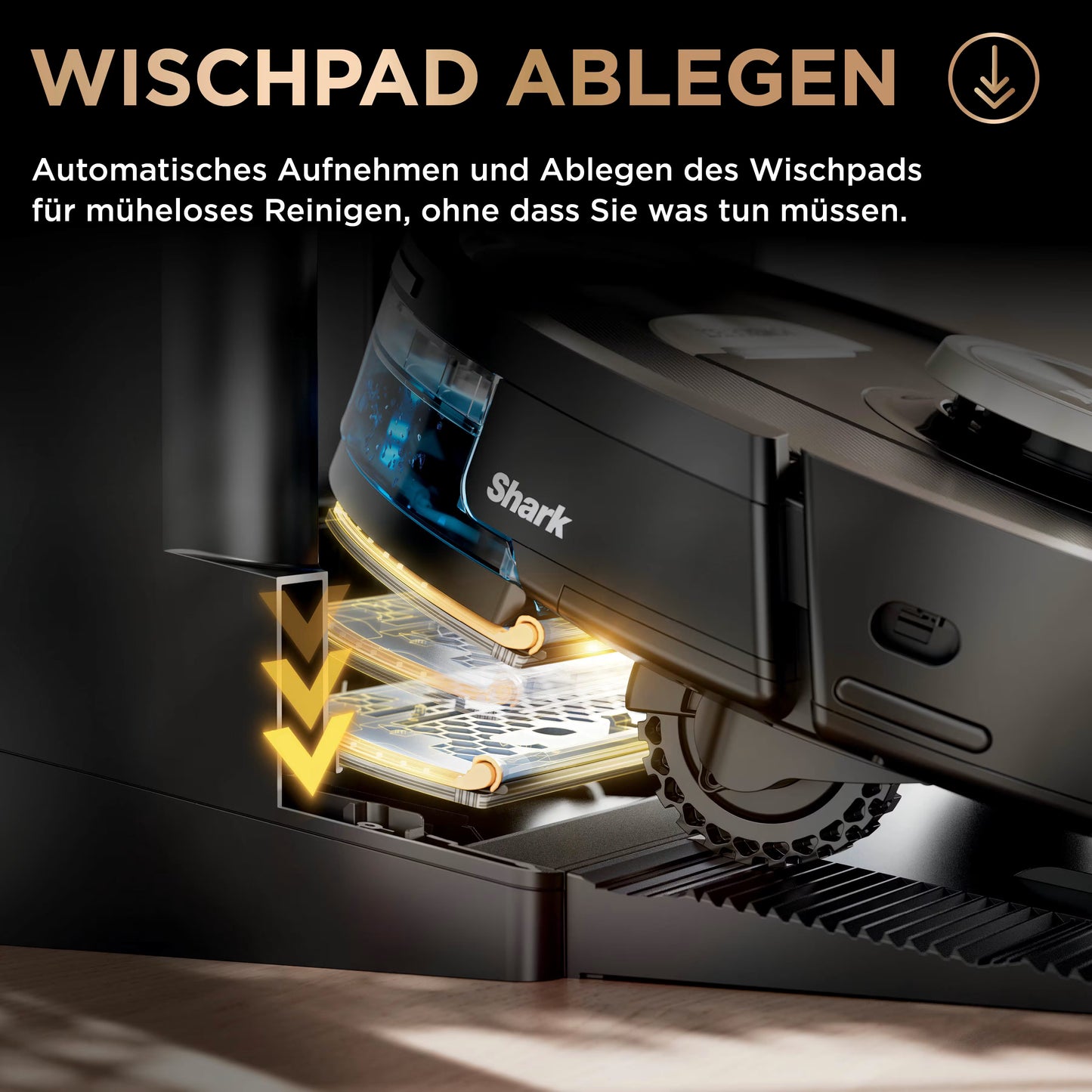 Shark PowerDetect NeverTouch Pro 2-in-1 Saug- und Wischroboter