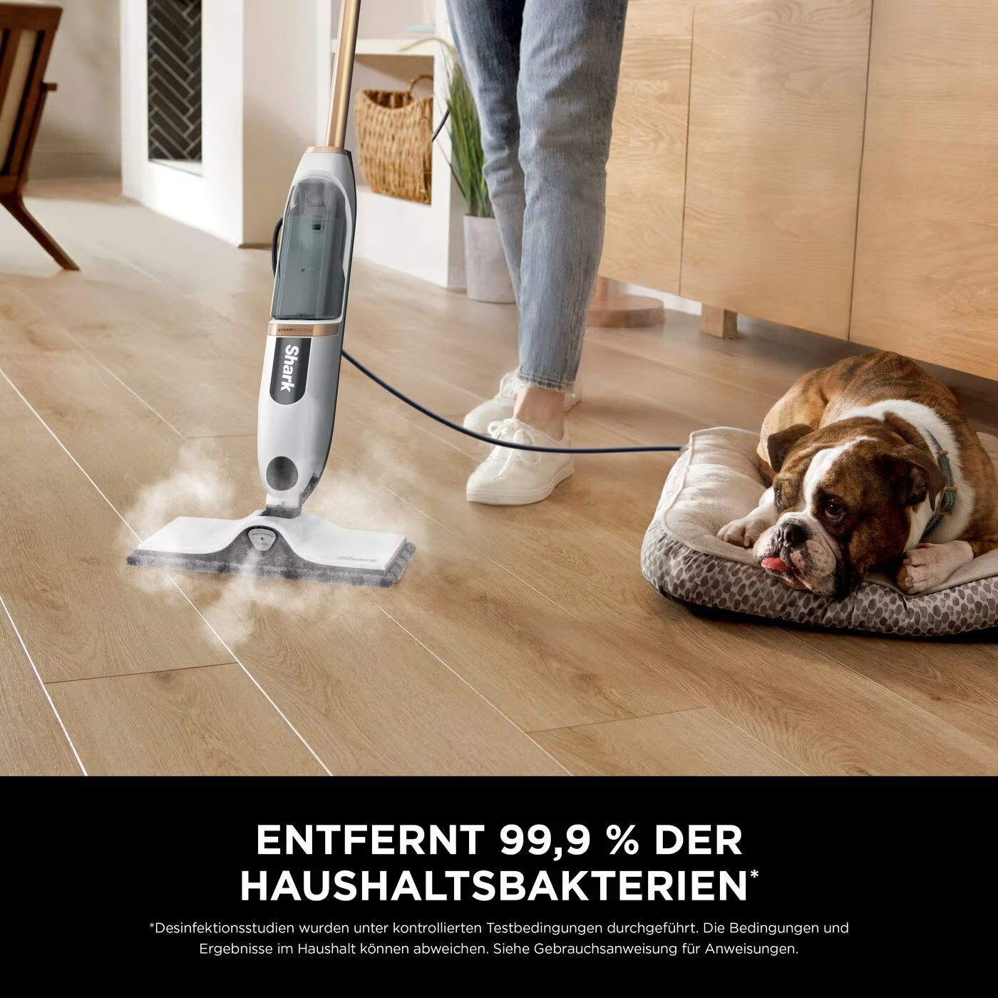 Shark SteamSpot mit Steam Blaster-Technologie