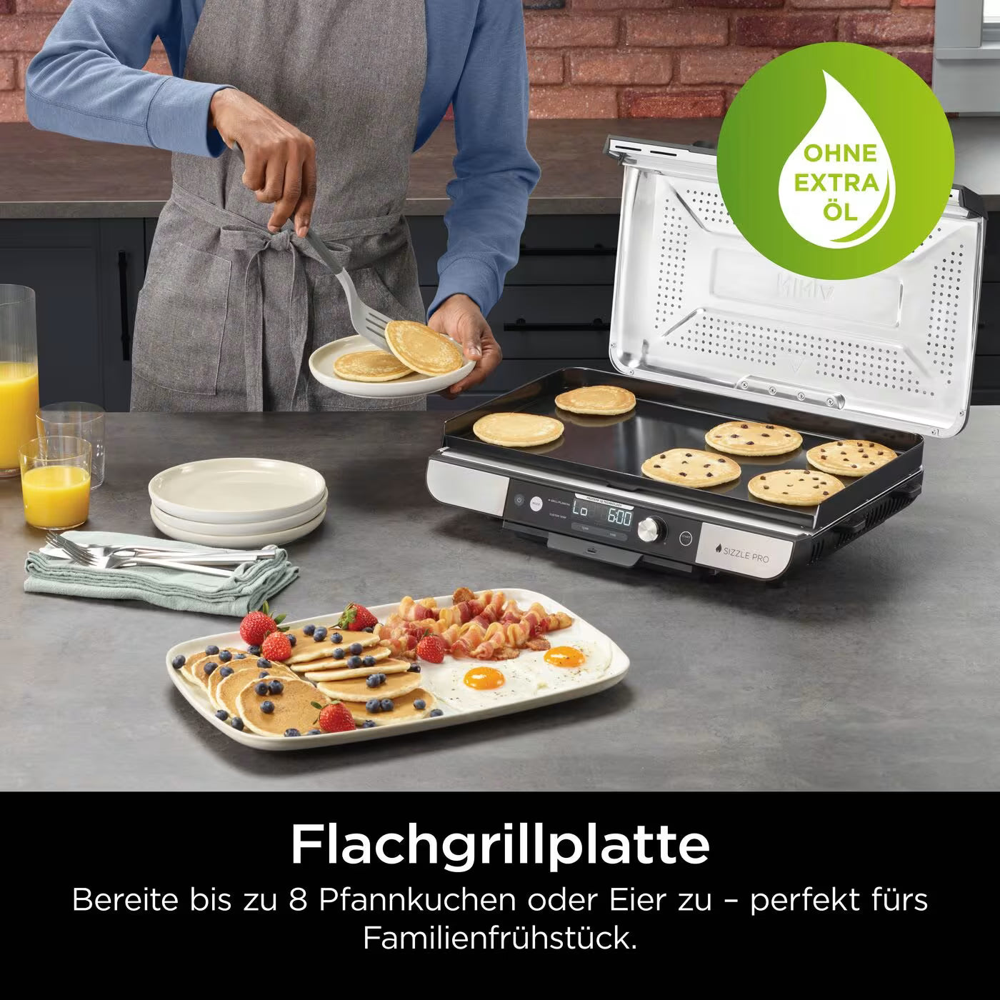 Ninja Sizzle Pro XL Grillplatte & Plancha