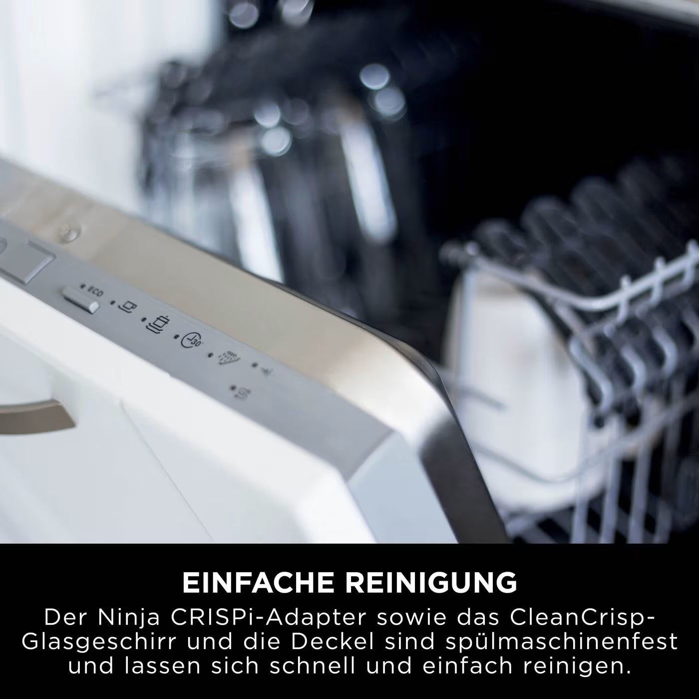 Ninja CRISPi Glas-Heißluftfritteuse - Flex Set