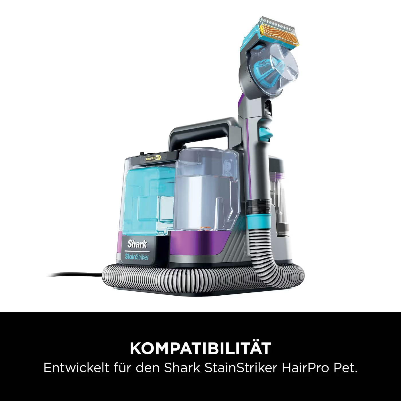 Shark StainStriker HairPro Pet Flecken- und Polsterreiniger PX250EUT